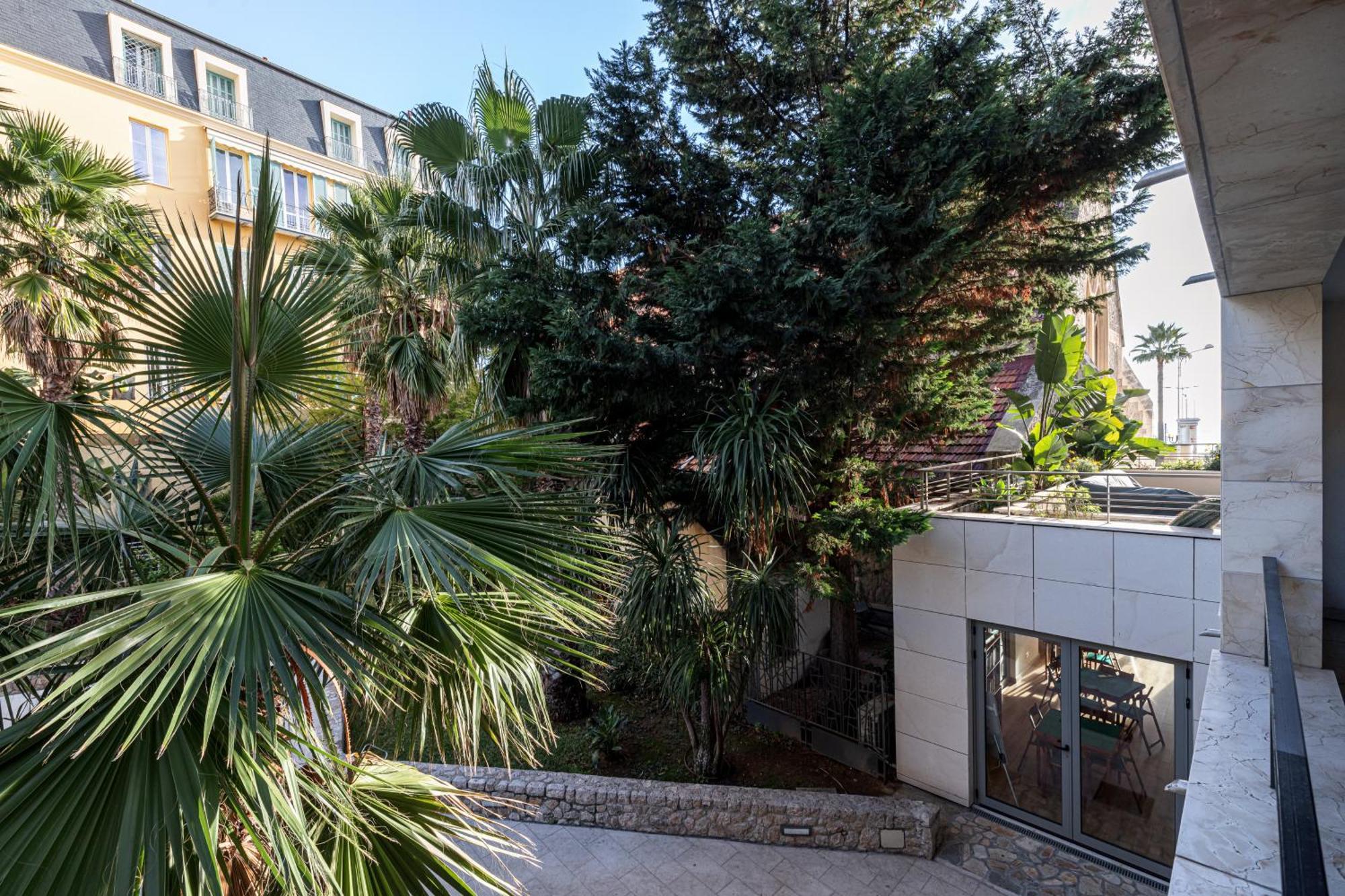 Studio Centre Terrasse Climatisation 50M Plage Menton Exterior foto