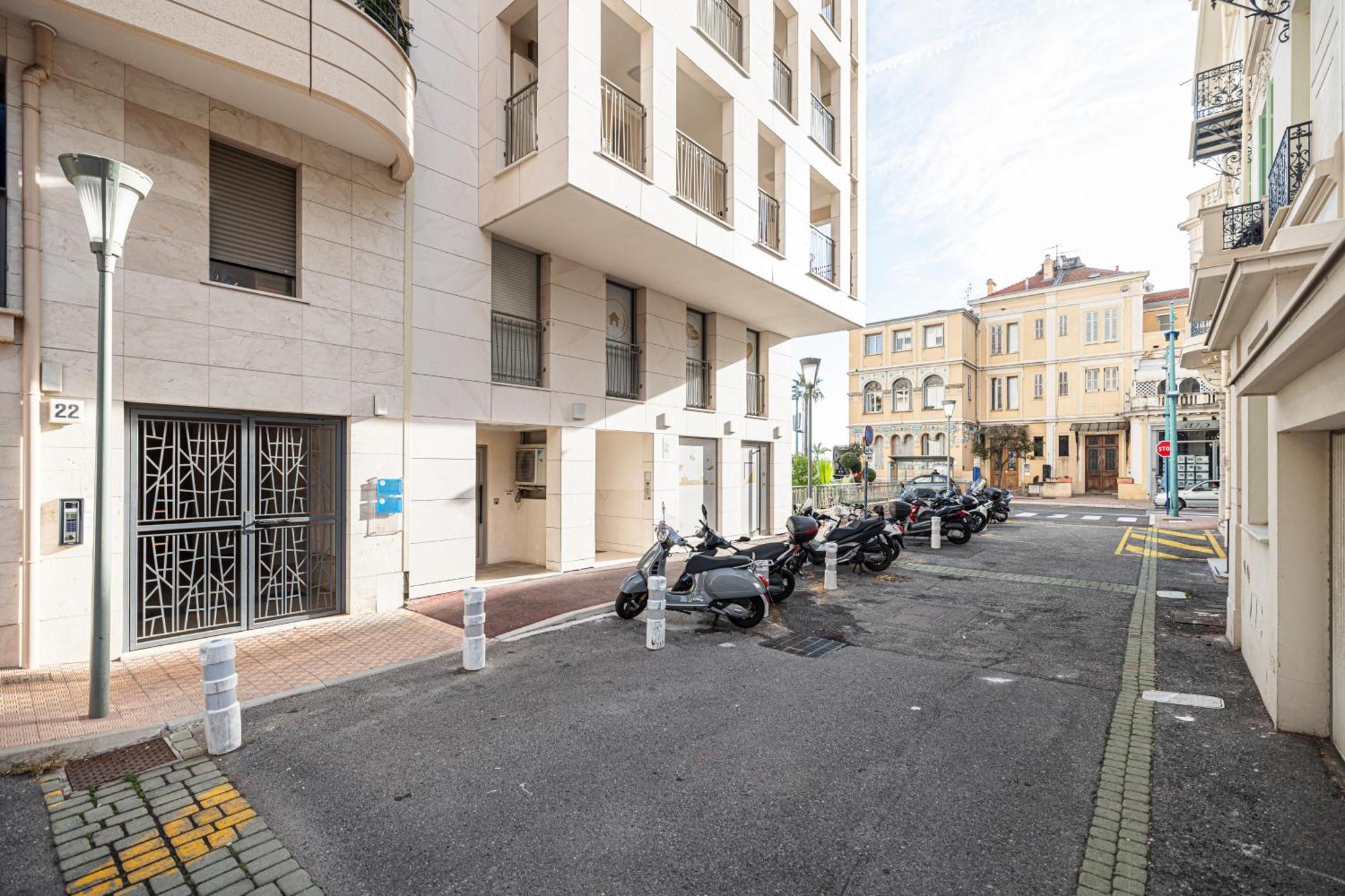 Studio Centre Terrasse Climatisation 50M Plage Menton Exterior foto