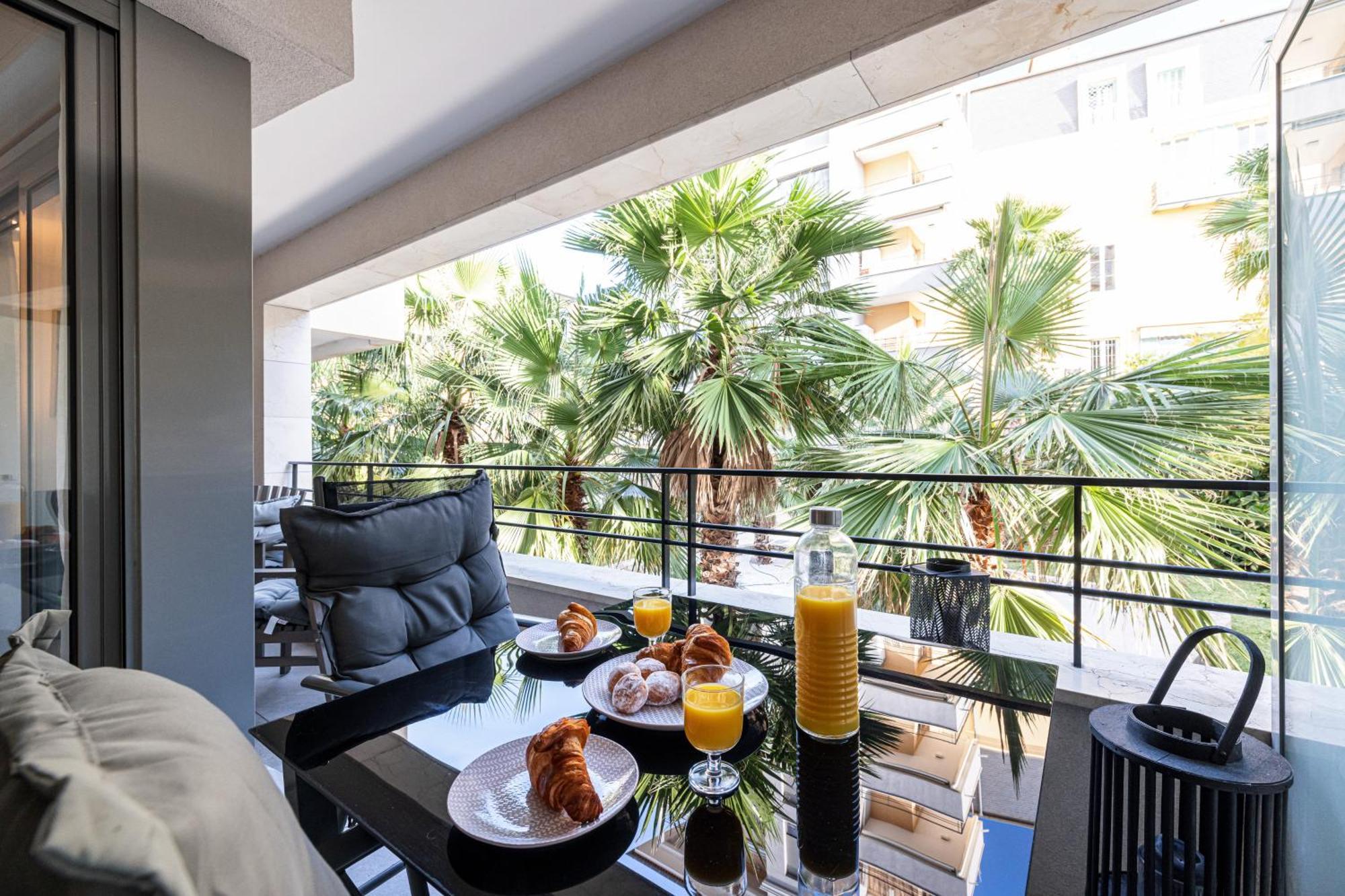 Studio Centre Terrasse Climatisation 50M Plage Menton Exterior foto